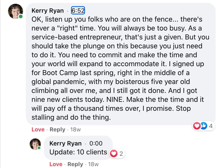 Testimonial from Kerry Ryan of Dog Adventures NW